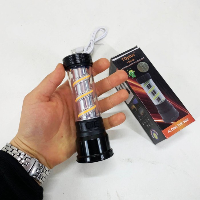 Переносний ліхтар лампа для кемпінгу 2811-LED, Портативний кемпінговий світлодіодний ліхтар TJ-70