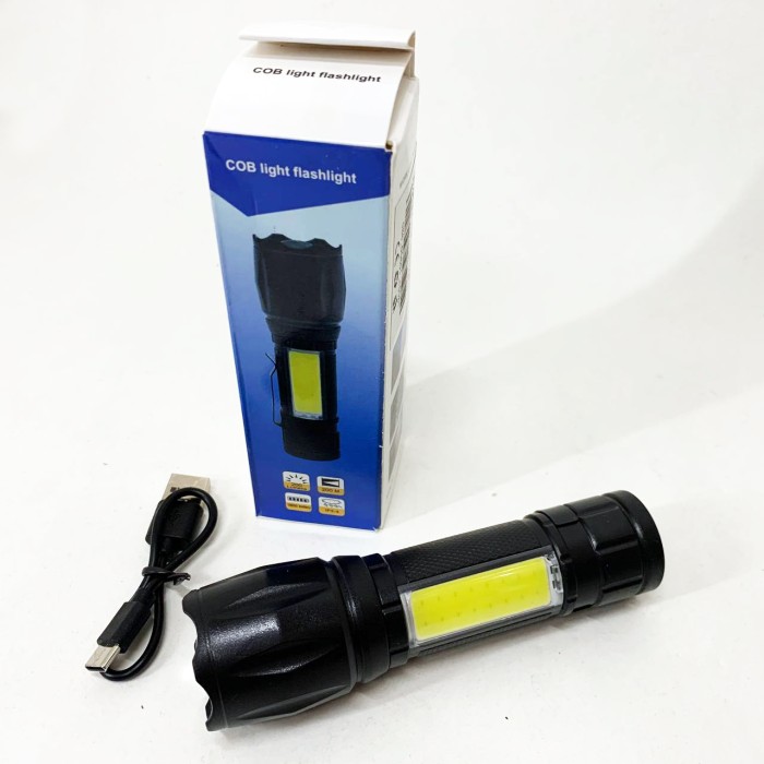 Ліхтар портативний переносний W601-XPE(red)+COB(white), LED ліхтар із зарядкою Невеликий ручний ZI-95