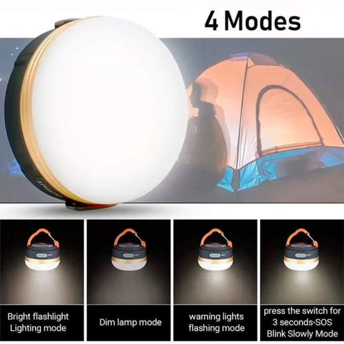 Освітлення для кемпінгу, Ліхтар ручний любителям відпочинку на природі, Легкий ліхтар для подорожей EP-86