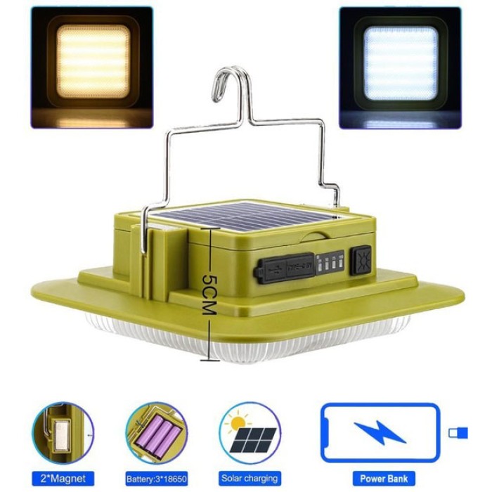 Ліхтар для освітлення на природі, Ліхтар кемпінговий світлодіодний прожектор переносний BF-80