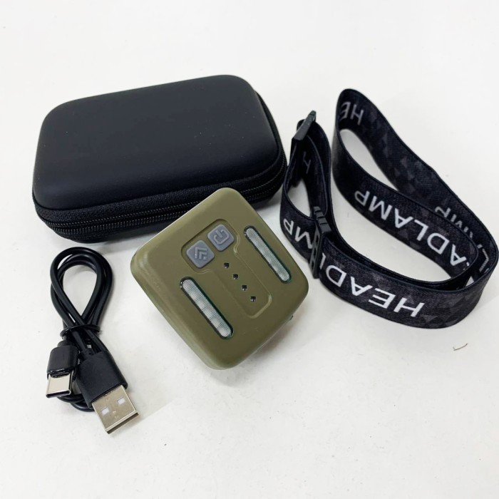 Ліхтар налобний Police W6129-XPE+COB+8RGB