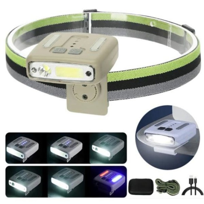 Налобна лампа Police, Налобний ліхтар для електрика, Налобний світлодіодний ліхтар DN-89