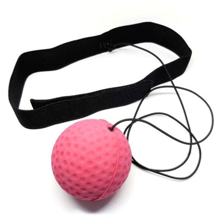 Файтбол на голову тренажер м'яч для боксу на реакцію для відпрацювання удару пов'язка м'ячик боксерський еспандер BP-73