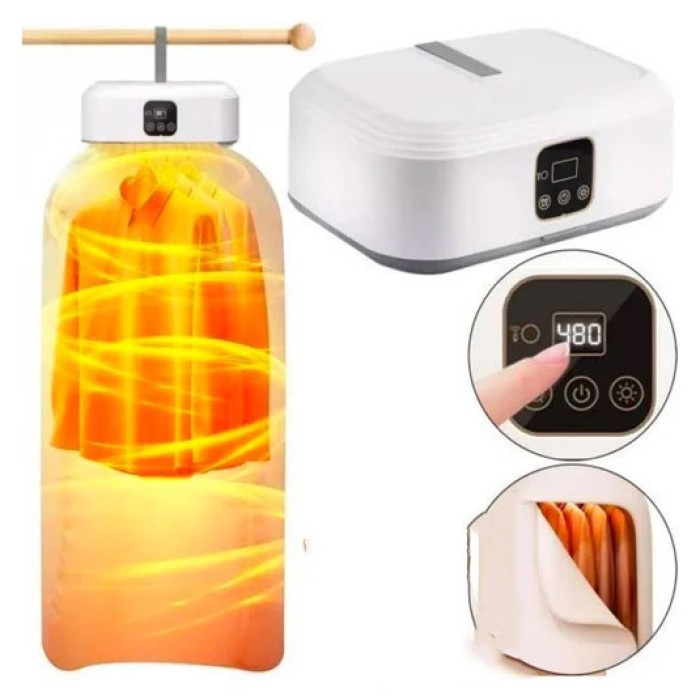 Сушарка електрична, для одягу, підвісна, складана, з пультом, таймером та чохлом IV-71