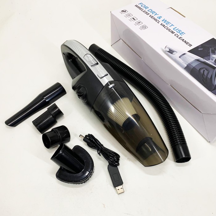 Пилосос для легкого прибирання в автомобілі, Пилосос для авто від прикурювача, Якісний автопилосос YE-73