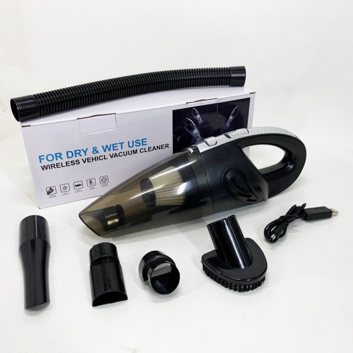 Пилосос для легкого прибирання в автомобілі, Пилосос для авто від прикурювача, Якісний автопилосос YE-73