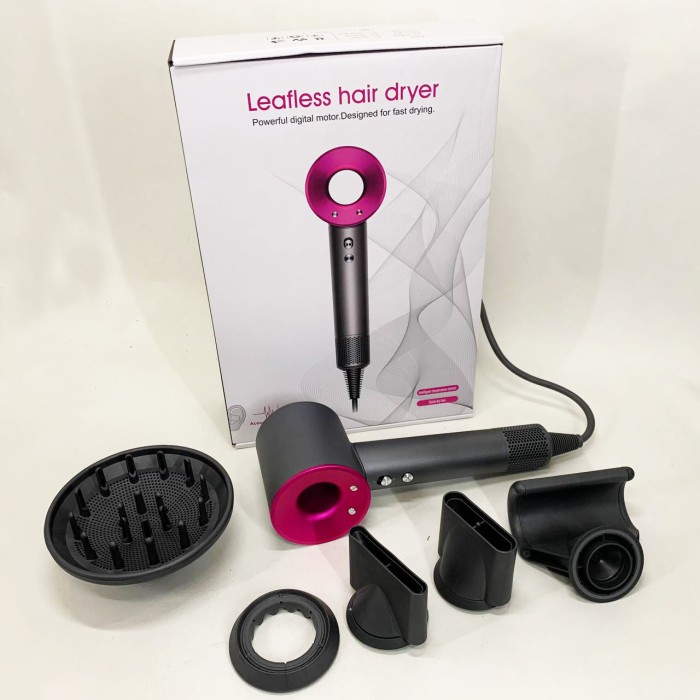Фен Super Hair Dryer з 5 насадками для швидкого сушіння та укладання волосся