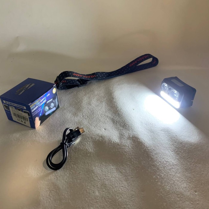 Головний ліхтарик 2069-XPG+XPG+5SMD Motion sensor, Налобний ліхтар для точних робіт UJ-60