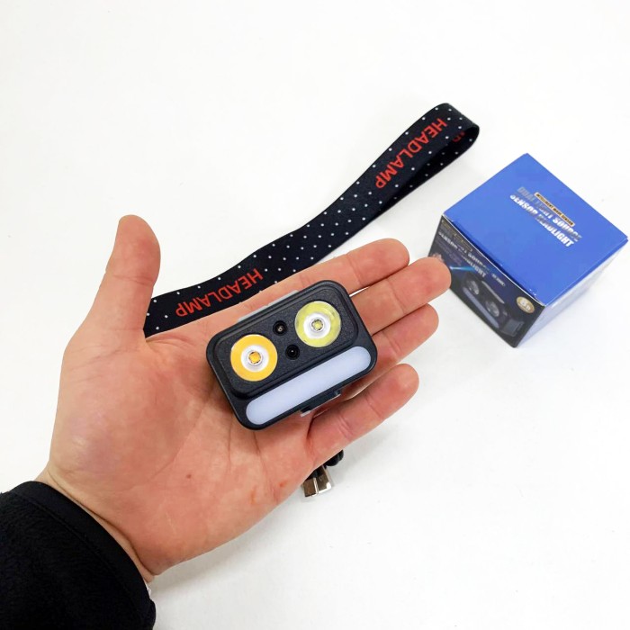 Ліхтар на голову діодний, Ліхтар на голову для гаража і дачі Компактний налобний NW-10