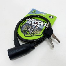 Тросик замок для велосипеда 801, 8*65, Кращий велосипедний замок трос синій UW-45