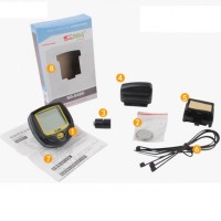 Цифровий велосипедний комп'ютер SunDing SD-548C, Спідометр на велосипед максимальної швидкості VZ-84