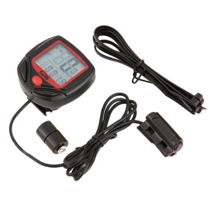 Хороший спідометр на велосипед SunDING SD-548B, Спідометр комп'ютер для велосипеда VX-68