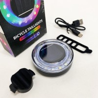 Маячок задній велосипедний HYD-085, Велоліхтар задній на багажник велоліхтар OA-87