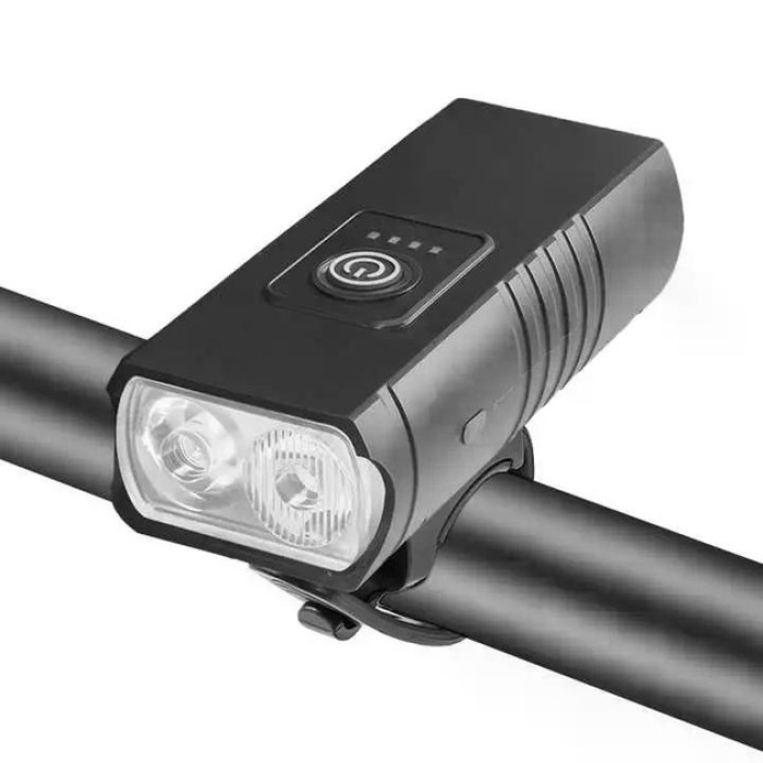 Велосипедні ліхтарі водонепроникні, Ліхтар із захистом від вологи для вулиці, Велоліхтар протиударний OK-56