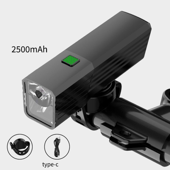 Ліхтар для велосипеда із зарядним пристроєм BL-2024-4-XPG, Велосипедна фара з вбудованим акумулятором WF-84