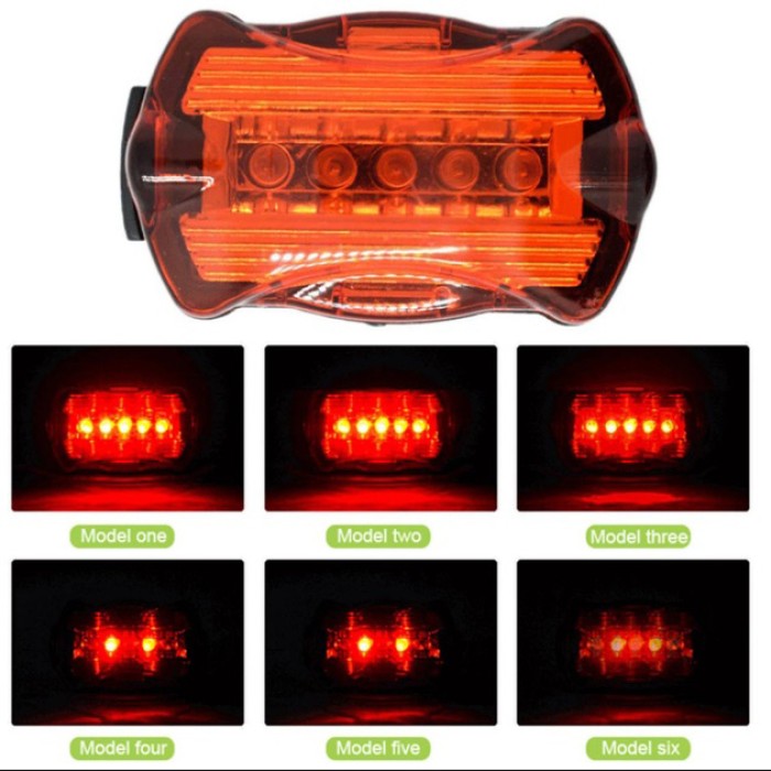 Задній стоп сигнал для велосипеда, Стоп-сигнал на раму велосипеда Стоп-сигнал на задню раму MT-13