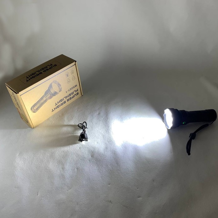 Світлодіодний міцний ліхтарик W5201-1-19, Військовий армійський ліхтар нашоломний MU-31