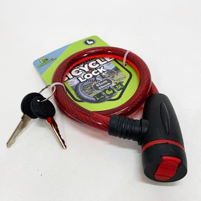 Велозамок для велосипеда 187, 15*65, Замок для велотранспорту, Протиугінний велосипедний кодовий замок OG-98