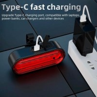 Задня велосипедна фара мигалка, Задній ліхтар для шосейного велосипеда, Задній велоліхтар AM-96