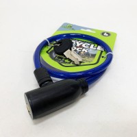 Потужний замок для велосипеда 801, 8*65, Замок для велосипеда короткий велосипедний паркувальний CW-43