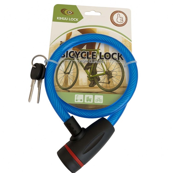 Замок для велосипеда із захистом від злому 187, , Замок для велосипеда короткий, Велосипедний велозамок QF-87