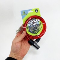 Найбільш надійний велозамок 185, 15*65, Замки для велосипеда, Броньований замок для велосипеда WE-60