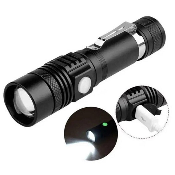 Акумуляторний ліхтар для домашнього використання Bailong, Пило-вологозахищений ліхтарик RW-31