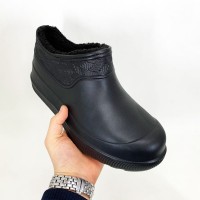 Жіночі зимові стьобані черевики, Жіночі дутики з хутром дутики на танкетці KE-69