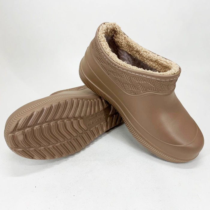 Калоші утеплені чорного кольору 39р, Жіночі дутики львівської фабрики, Жіночі дутики на затяжці OP-54