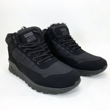 Акуратне зимове чоловіче взуття 43р, Зимові зручні кросівки, Чоловічі кросівки еко весна LN-39