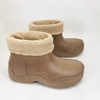 Жіночі дутики з хутром 37р, Бабушці бурки жіночі, Жіночі пінкові калоші суконні бабуші SN-48