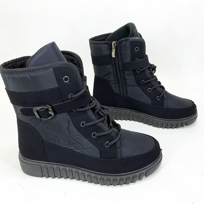 Черевики челсі для повсякденного носіння, Теплі ботильйони для жіночого взуття, Черевики осінні жіночі MS-48