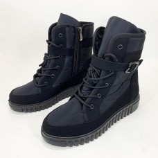 Жіночі зимові стьобані черевики, Демісезонне жіноче взуття, Жіночі зимові красиві черевики LX-57