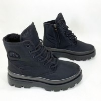 Жіночі утеплені челсі 41р 26см, Черевики жіночі теплі на шнурівці Демісезонні черевики SP-11