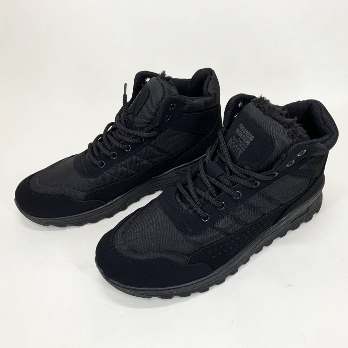 Зимові зручні кросівки, Зимові черевики чоловічі, Кросівки чоловічі утеплені хутром TN-61