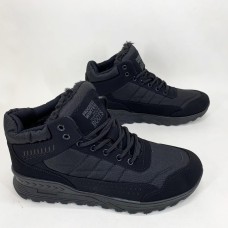 Осінньо-зимові кросівки для повсякденного носіння, Чоловічі напівчеревики, Кросівки на хутрі для холоду BL-91