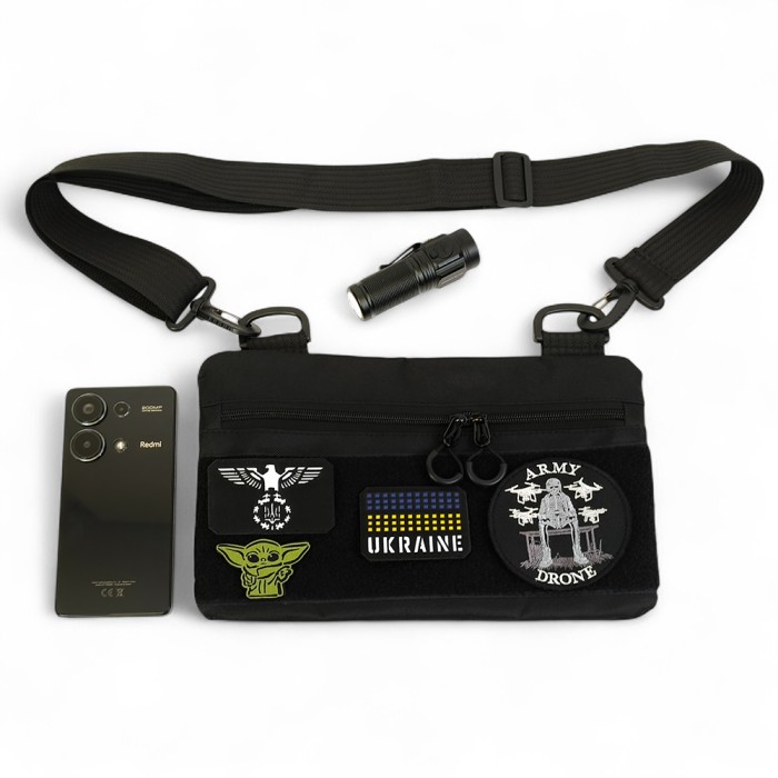 Чоловіча тактична сумка для перенесення, Сумка через плече чоловіча плетена, Чоловічі сумки через плече AB-52