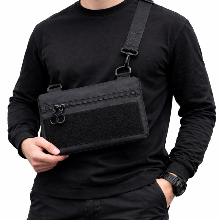 Чоловіча тактична сумка для перенесення, Сумка через плече чоловіча плетена, Чоловічі сумки через плече AB-52