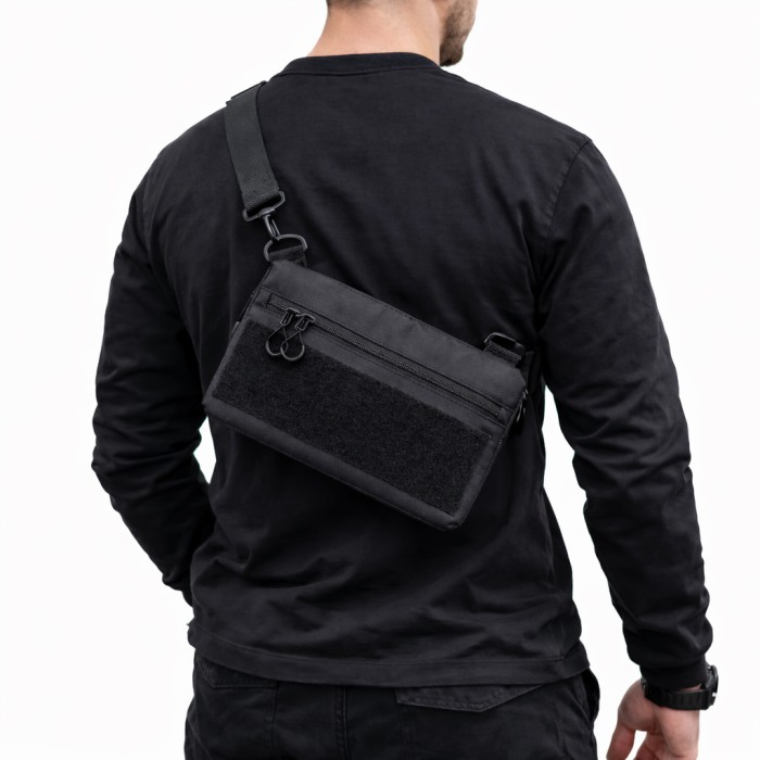 Чоловіча тактична сумка для перенесення, Сумка через плече чоловіча плетена, Чоловічі сумки через плече AB-52