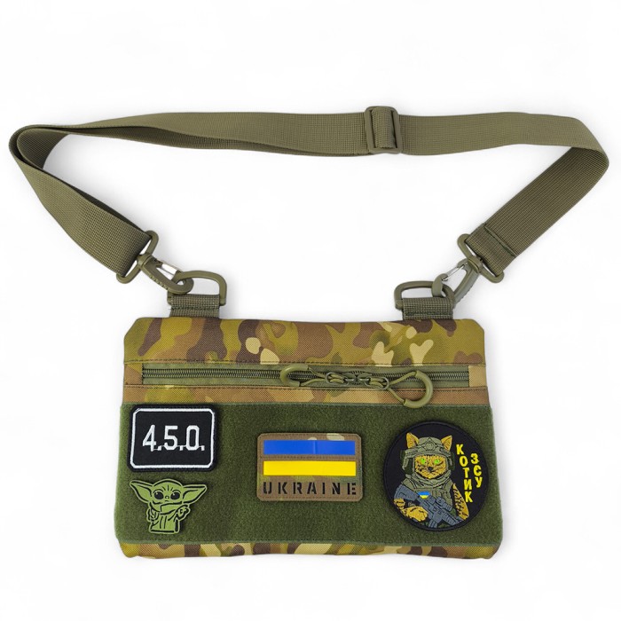 Армійська військова сумка на ногу, Сумка через плече військового забарвлення Чоловіча армійська SY-20