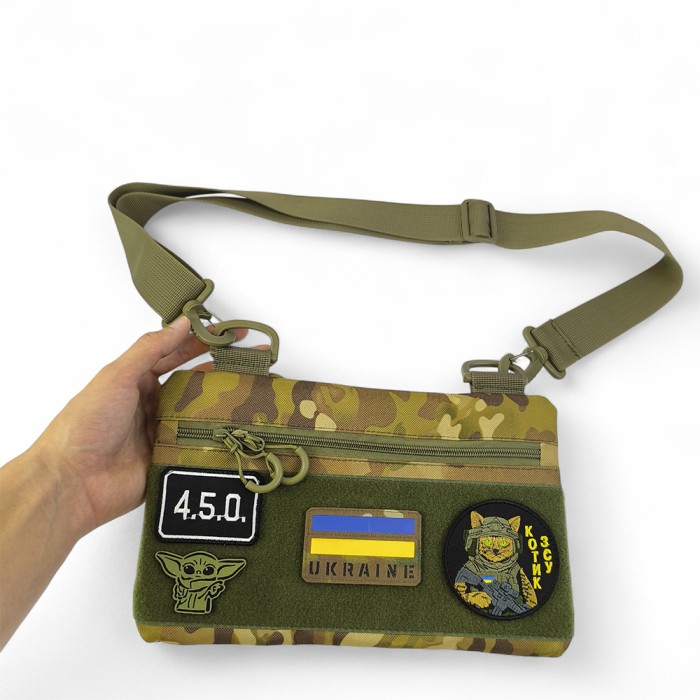 Армійська військова сумка на ногу, Сумка через плече військового забарвлення Чоловіча армійська SY-20