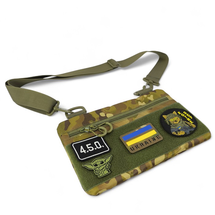 Армійська військова сумка на ногу, Сумка через плече військового забарвлення Чоловіча армійська SY-20