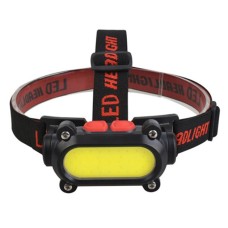 Ліхтар налобний BL-209-COB (white+red)