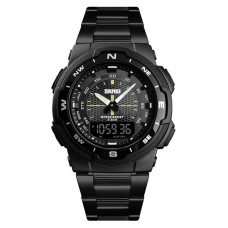 Годинники для туризму SKMEI 1370BKWT, Годинники наручні електронні тактичні Захисні тактичні BH-29