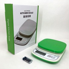 Прості у використанні кухонні ваги QZ-158A 10кг, Ваги з чашею для маленької ваги Кухонні міні KA-39