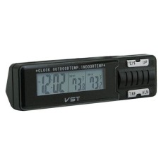 Стильний електронний годинник з підсвічуванням LED, Годинник з підсвічуванням і термометром OQ-29