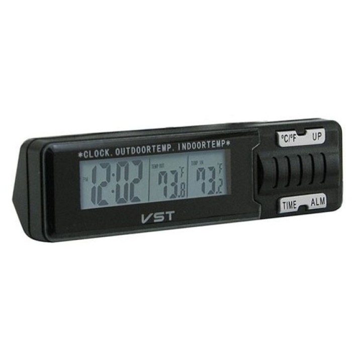 Стильний електронний годинник з підсвічуванням LED, Годинник з підсвічуванням і термометром OQ-29