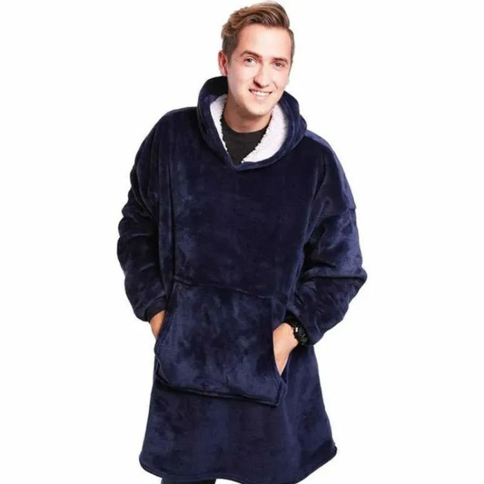 М'яка ковдра з рукавами і капюшоном, Худі ковдра, Плед з рукавами, Худіплед Теплий плед кофта GV-26