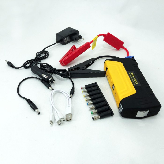 Мобільний пуско-зарядний пристрій для автомобіля 50800, Power bank для запуску авто EI-61
