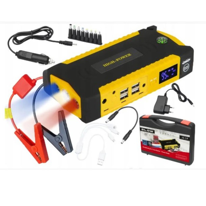 Зарядний пристрій бустер, Пускозарядний пристрій з ліхтариком для зарядки імпульсний PX-31